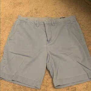 Polo by Ralph Lauren Flat Front Blue Shorts Tailored Style